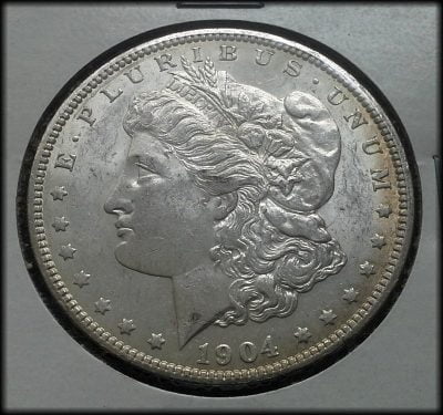 1904-O Morgan Silver Dollar