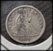 1839-O Silver Seated Liberty Half Dime
