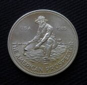 1985 Engelhard Prospector 1oz .999 Silver Round