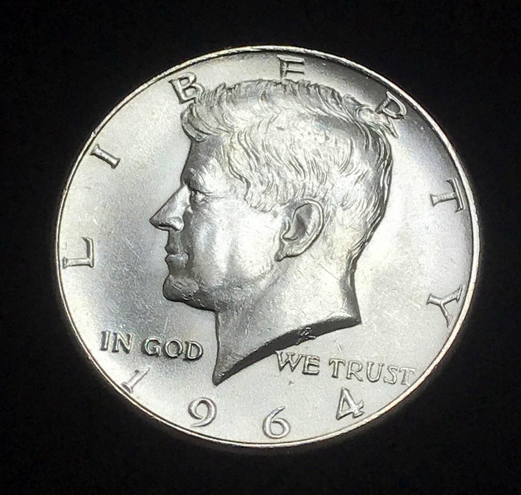 1964 kennedy half dollar silver content