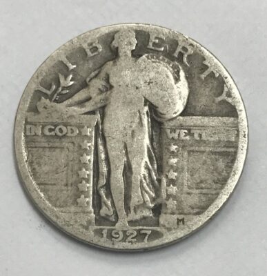 Silver Standing Liberty Quarter - Average Circulated