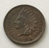 1903 Indian Head Cent - AU