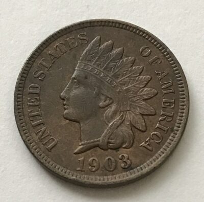 1903 Indian Head Cent - AU