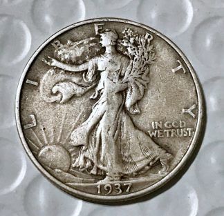 1937 Silver Walking Liberty Half Dollar VF