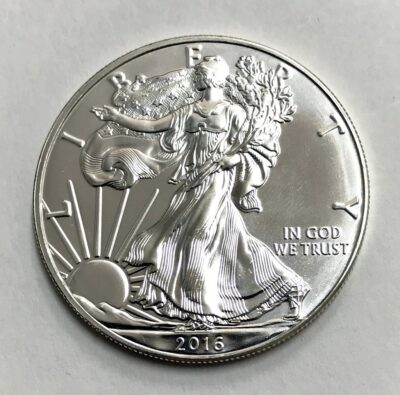 2016 BU American Silver Eagle 1 oz #5684