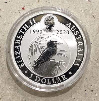2020 Australian Kookaburra 1oz .999 Silver