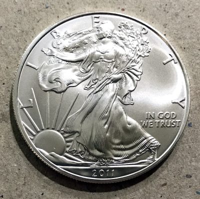 2011 American Silver Eagle 1 oz 999