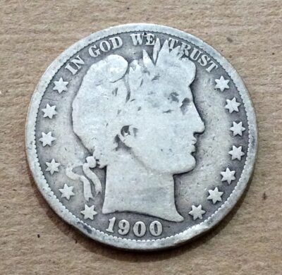 1900-O Silver Barber Half Dollar