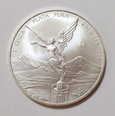 2020 Mexican Libertad 1oz .999 Silver