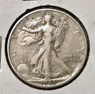 1943-S Silver Walking Liberty Half Dollar - VF