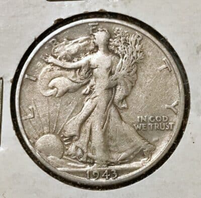 1943-S Silver Walking Liberty Half Dollar - VF