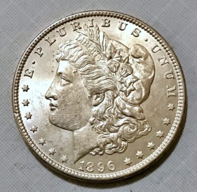 1896 Morgan Silver Dollar