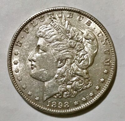 1898 Morgan Silver Dollar