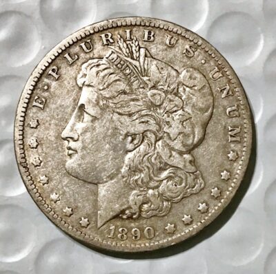 1890-O Morgan Silver Dollar