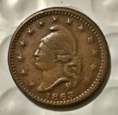 civil war token