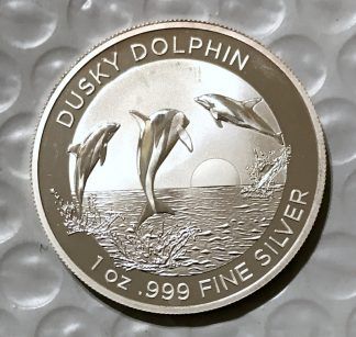 2022 Australian 1 oz Silver Dusky Dolphin