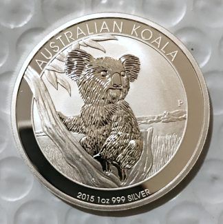 2015 Australia 1 oz Silver Koala BU