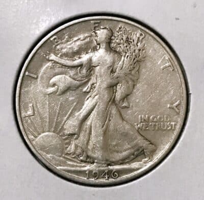 1946-S Silver Walking Liberty Half Dollar