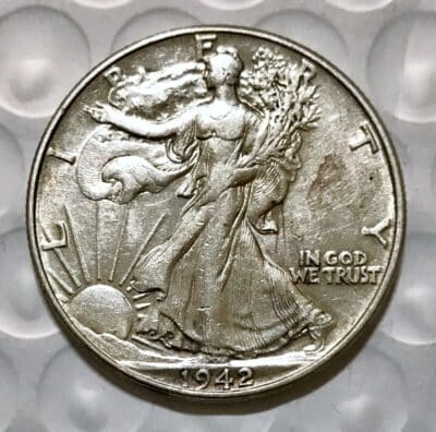 1942 Silver Walking Liberty Half Dollar