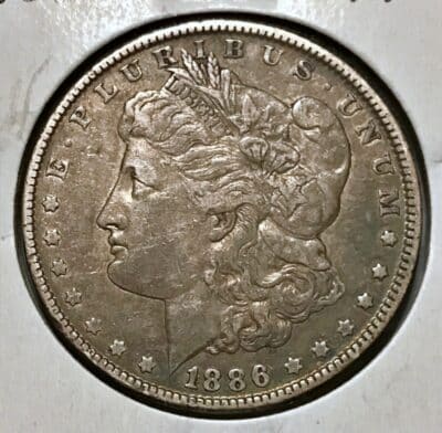 1886 Morgan Silver Dollar - XF