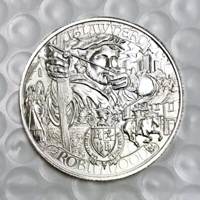 2021 Niue Silver $2 1 Ounce .999 - Robin Hood Outlaw Hero