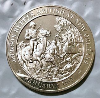 1969 Franklin Mint Jackson Victory .925 Silver Collectible