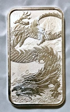 2023 Australia Perth Mint 1 oz .9999 Dragon Bar