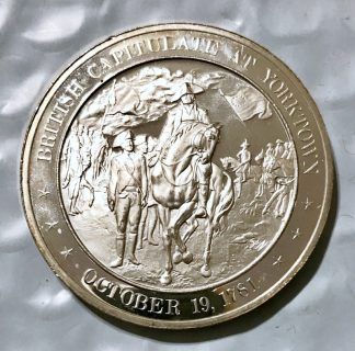Franklin Mint 1970 Indian Removal Silver Art Round