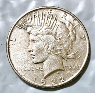 1922 US Silver Peace Dollar