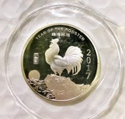 2017 Apmex 1/2 oz Silver Lunar Year of the Rooster