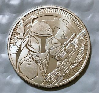 2020 Niue Star Wars Boba Fett 1 oz 999 Fine Silver BU
