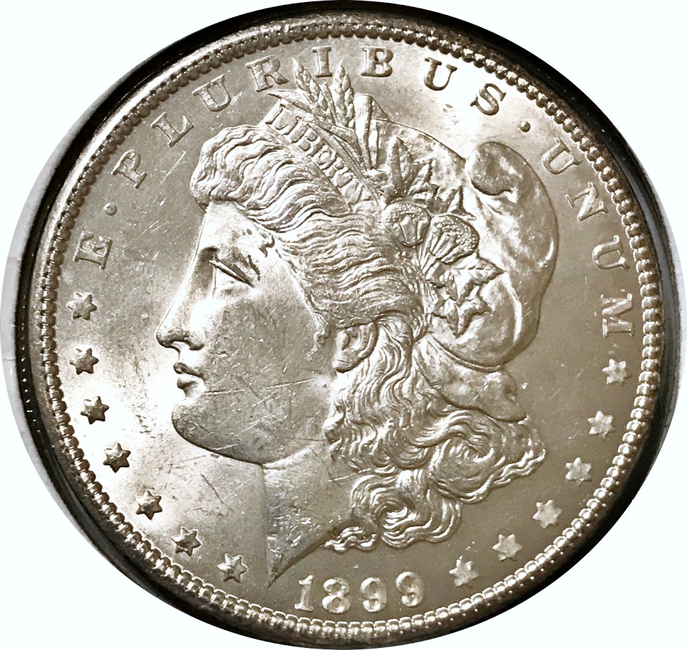1899-O Morgan Silver Dollar – UNC