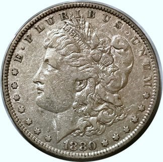 1880-O Morgan Silver Dollar - VF