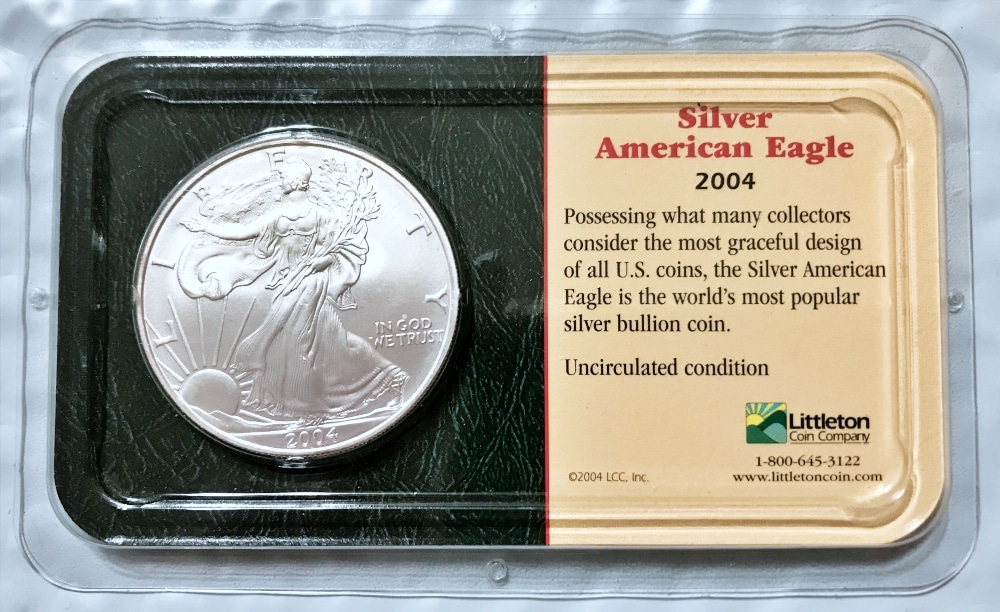 2004 American Silver Eagle – Littleton Packaging